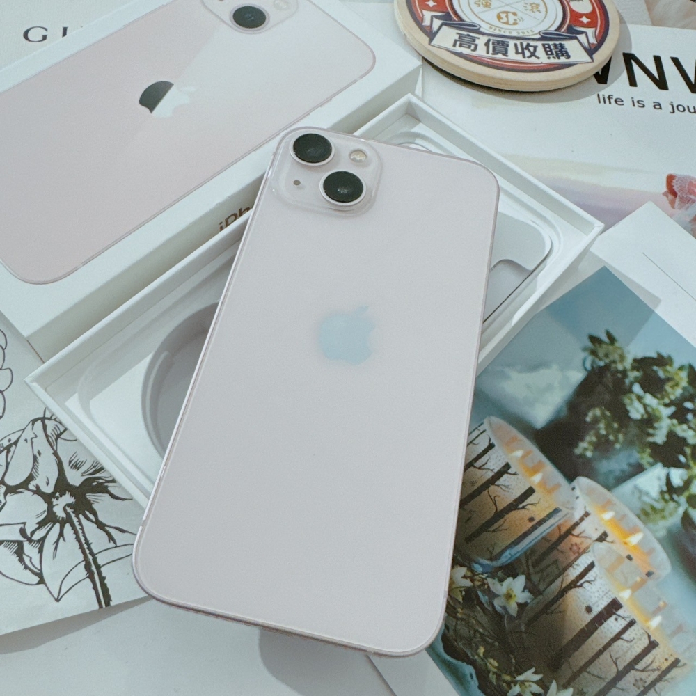「365天保固」(善化) 二手iPhone 13 256G  粉色 (已過保) #99046