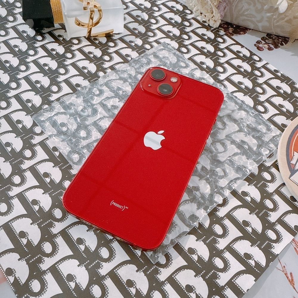 善化-二手iPhone 13 128G 紅色*12159 (獨家保固365天）