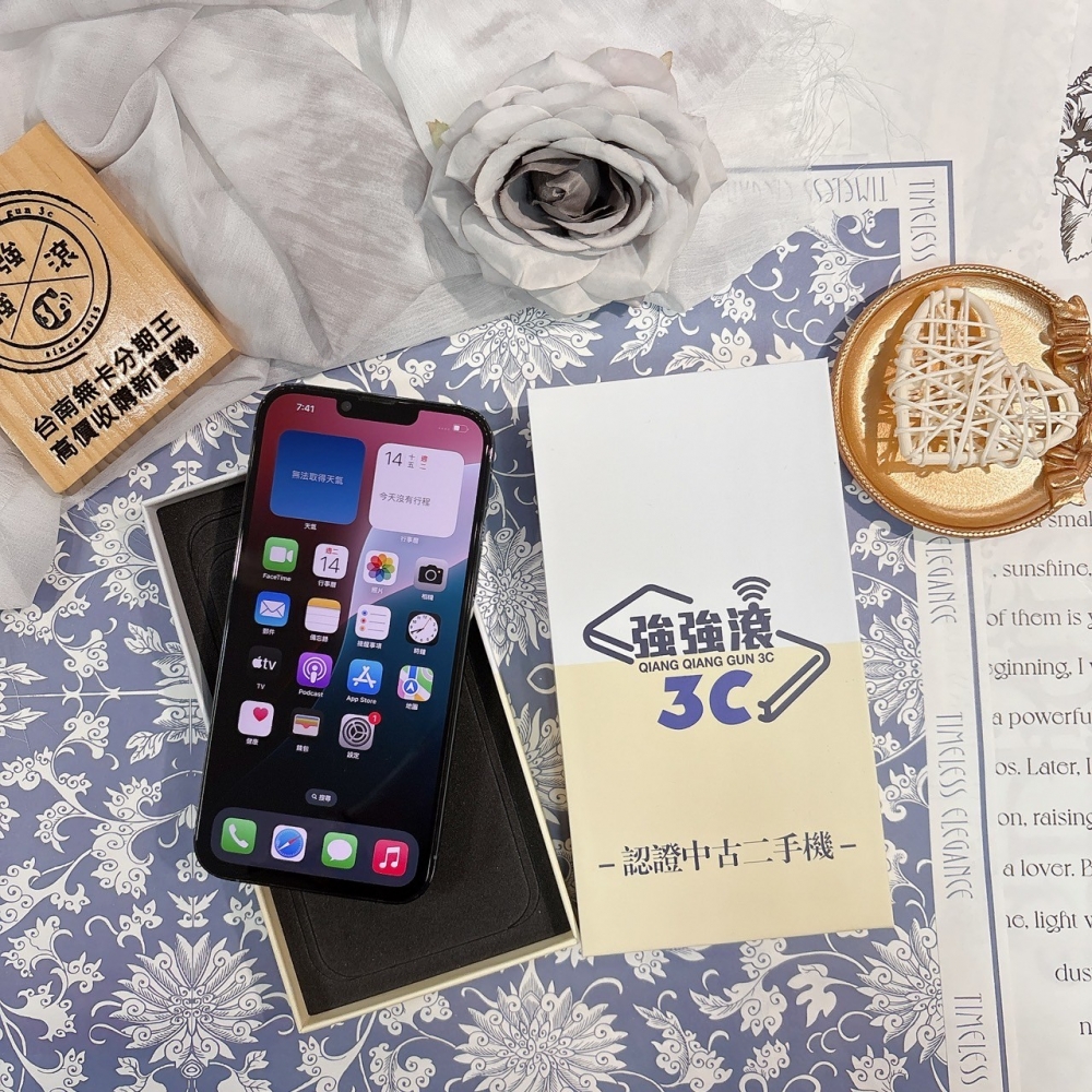 「店保90天」二手iPhone 13 Pro Max 128G 藍色 美版 (已過保) #11291