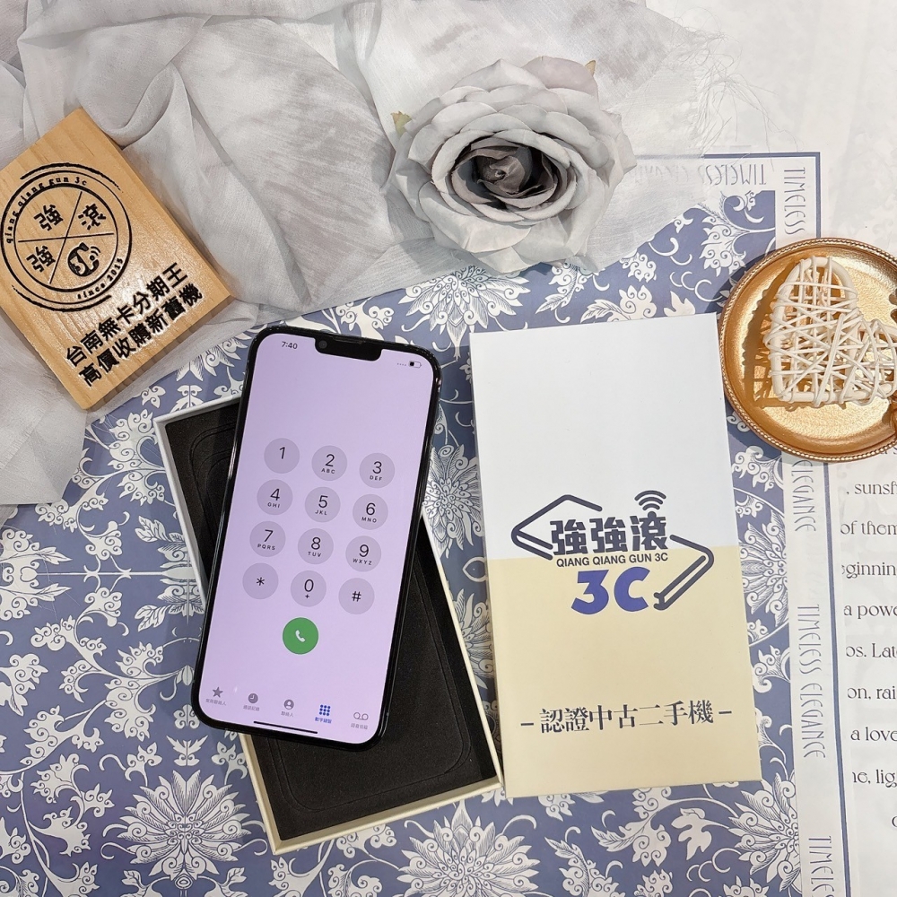「店保90天」二手iPhone 13 Pro Max 128G 藍色 美版 (已過保) #11291