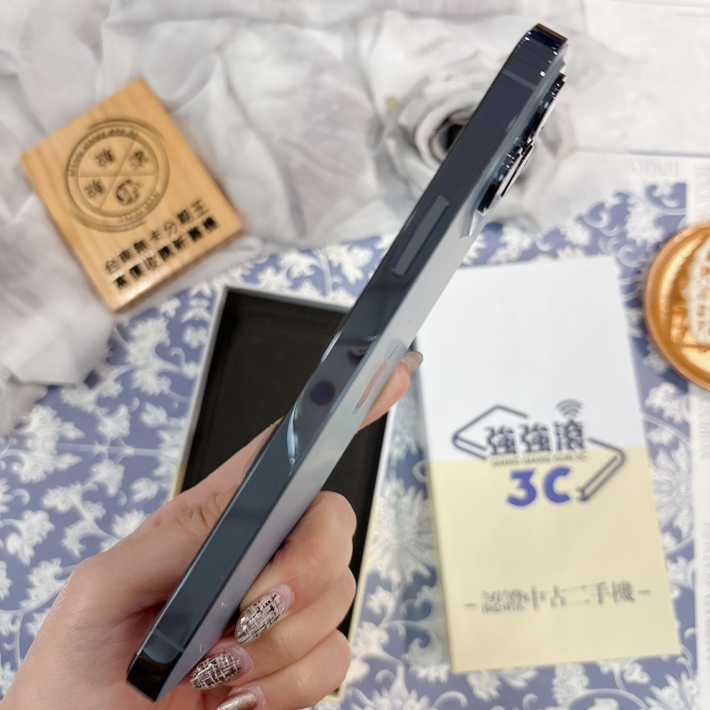 「店保90天」二手iPhone 13 Pro Max 128G 藍色 美版 (已過保) #11291
