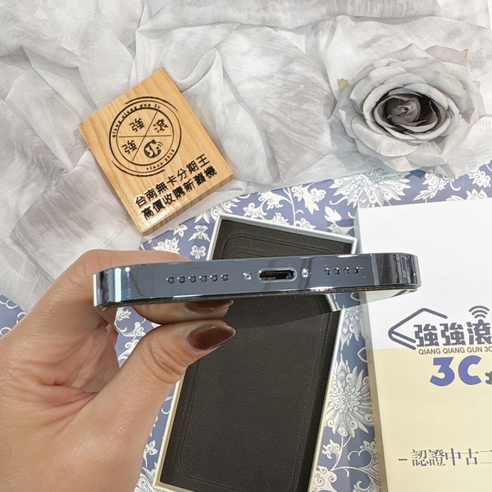 「店保90天」二手iPhone 13 Pro Max 128G 藍色 美版 (已過保) #11291