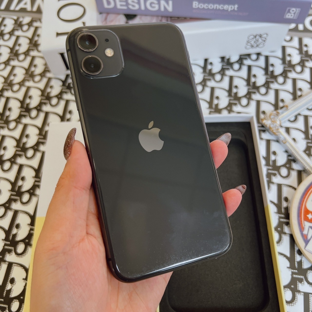 「店保90天」（鹽行）二手iPhone 11-256G 黑色 (已過保) #11435