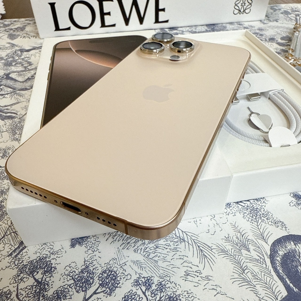 『鹽行』16ProMax 256G金色*03764（原廠保內）