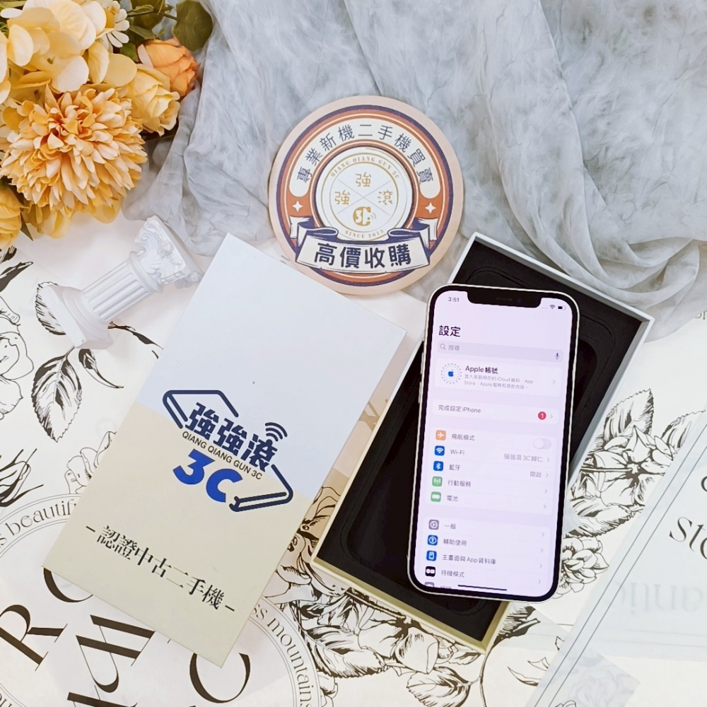 『歸仁』二手 Apple iPhone 12 128GB白色*11809