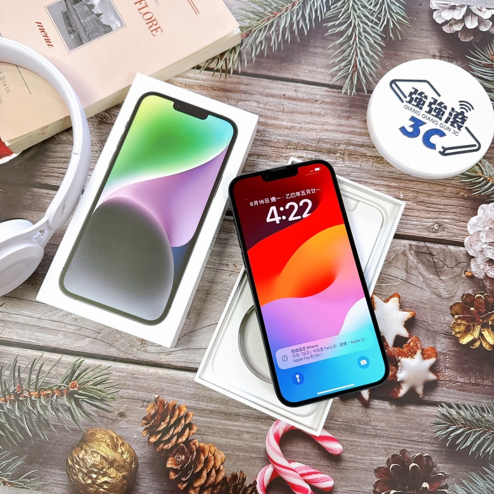 二手14Plus-256G 黑色 *43078（店保365天）