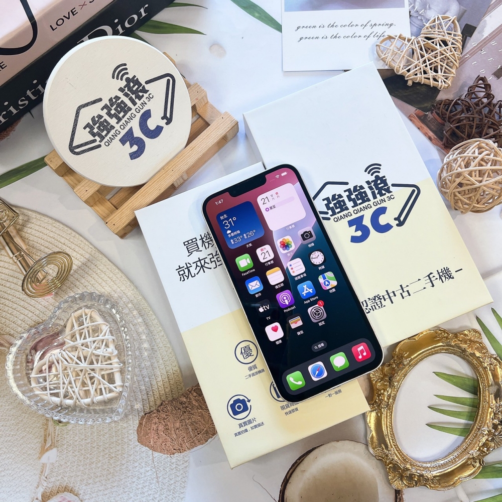 二手14 512G 白色*29127（店保365天）