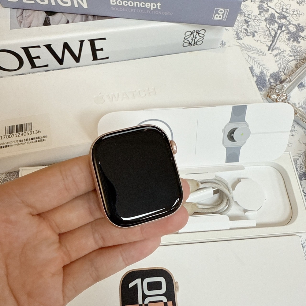 『鹽行』二手Apple Watch Series 10 鋁金屬款 GPS-46mm*77DP2(原廠保內）
