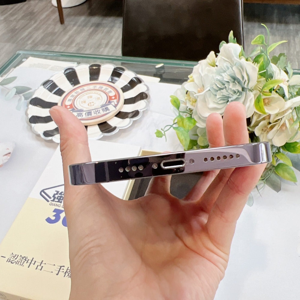二手14ProMax256G 紫色*68936（店保90天）