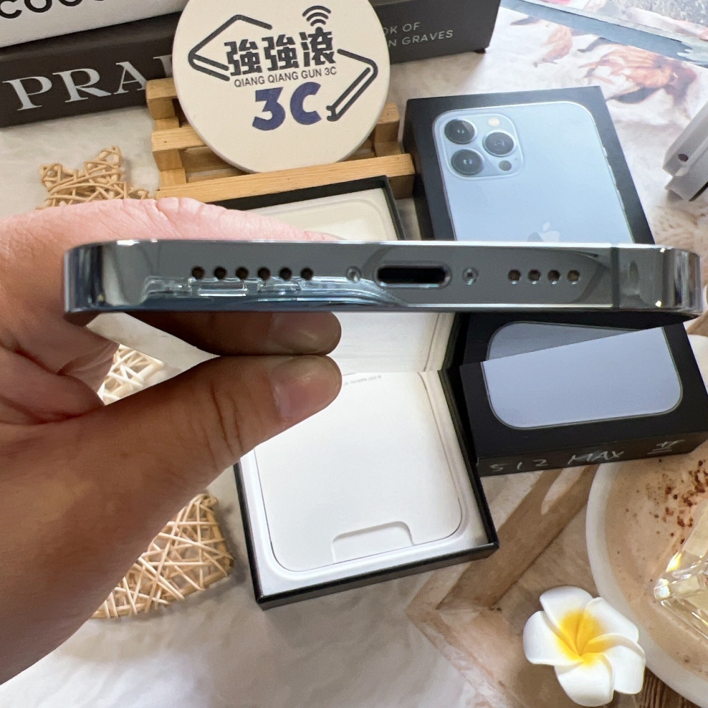 二手 13ProMax512G 藍色*36015（店保365天）