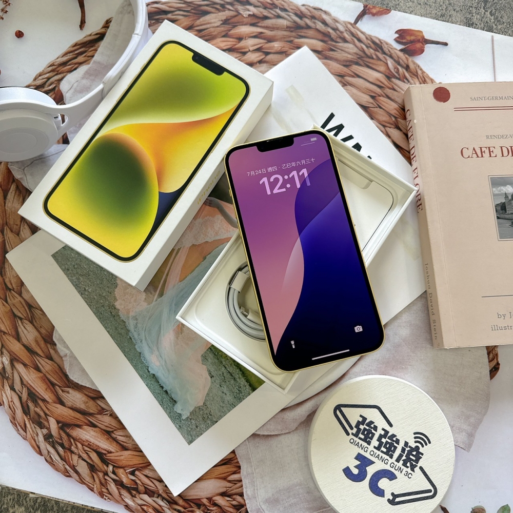 二手 iPhone14 Plus128G黃*12149（獨家保固365天）