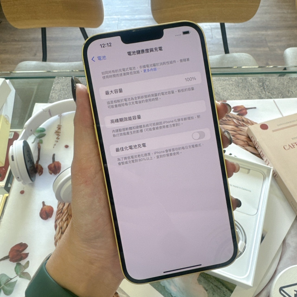 二手 iPhone14 Plus128G黃*12149（獨家保固365天）