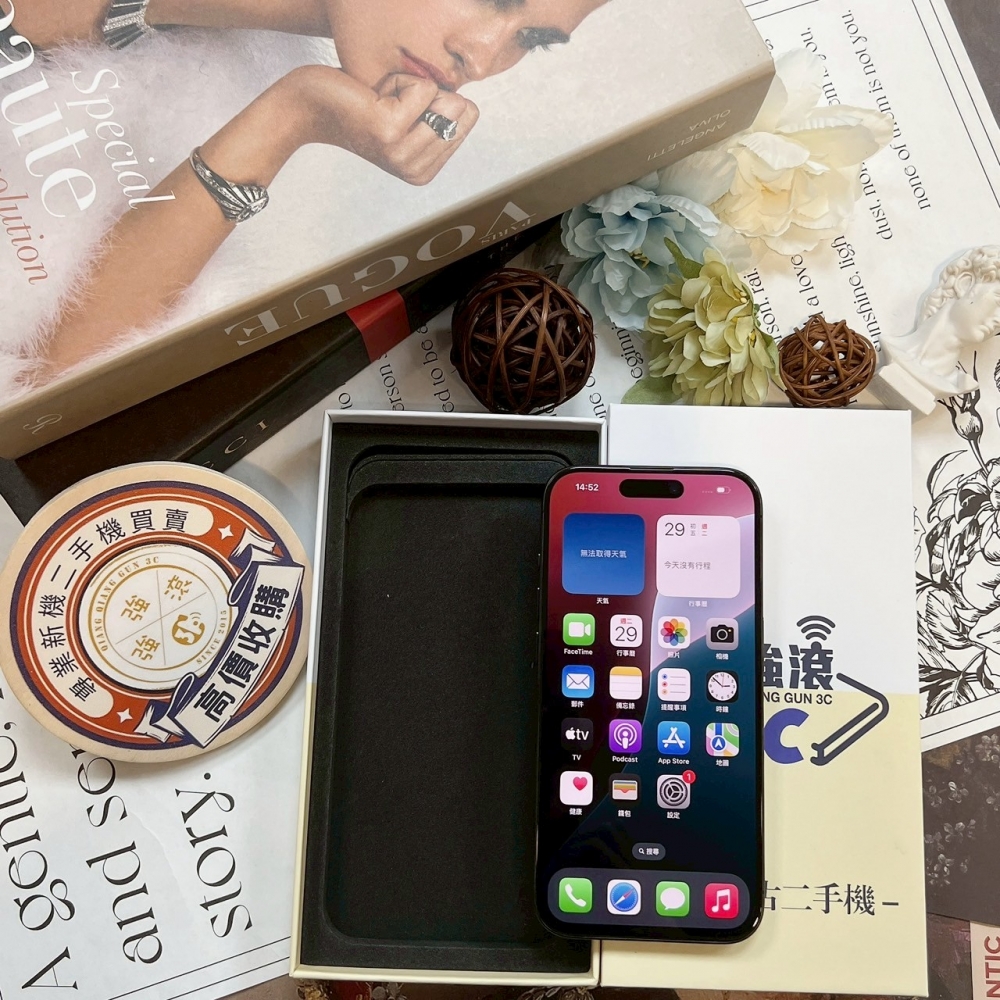 二手 iPhone15Pro 256G 黑（港版） #41553（ 店保90天）