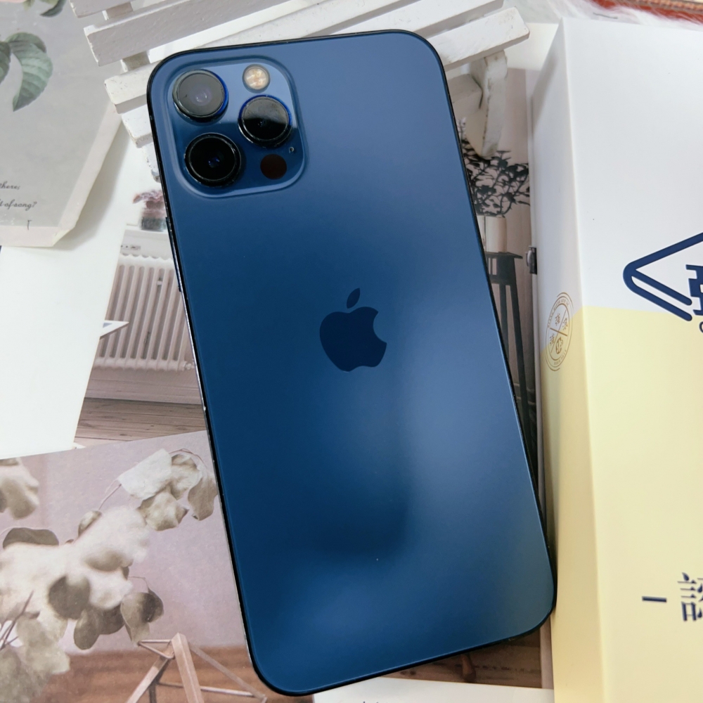 佳里-二手 iPhone 12 Pro 256G 藍 *94560 (店保90天）