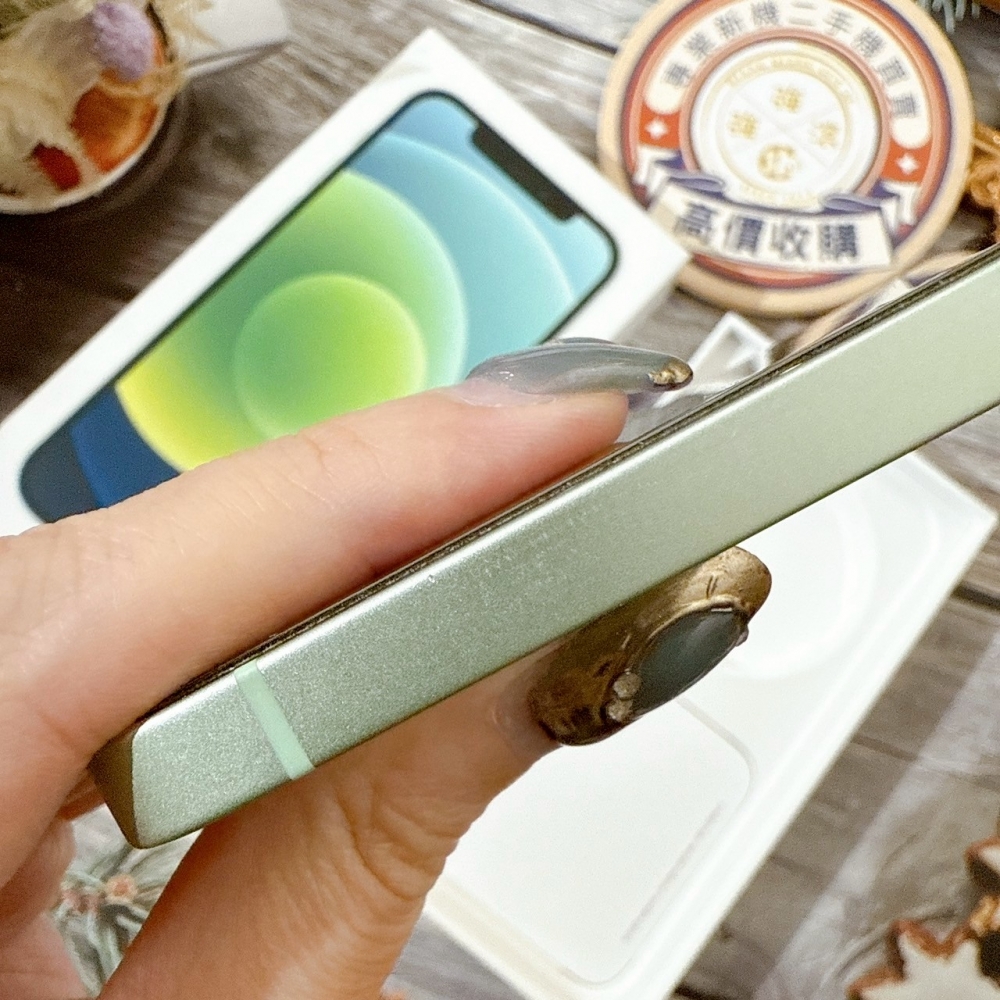 善化- 二手 iPhone12 128g 綠 #68989（店保90天）