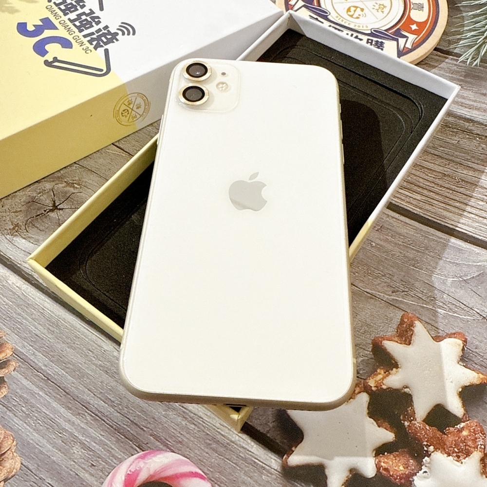 善化-二手 iPhone11 64G 白 #25451（店保90天）