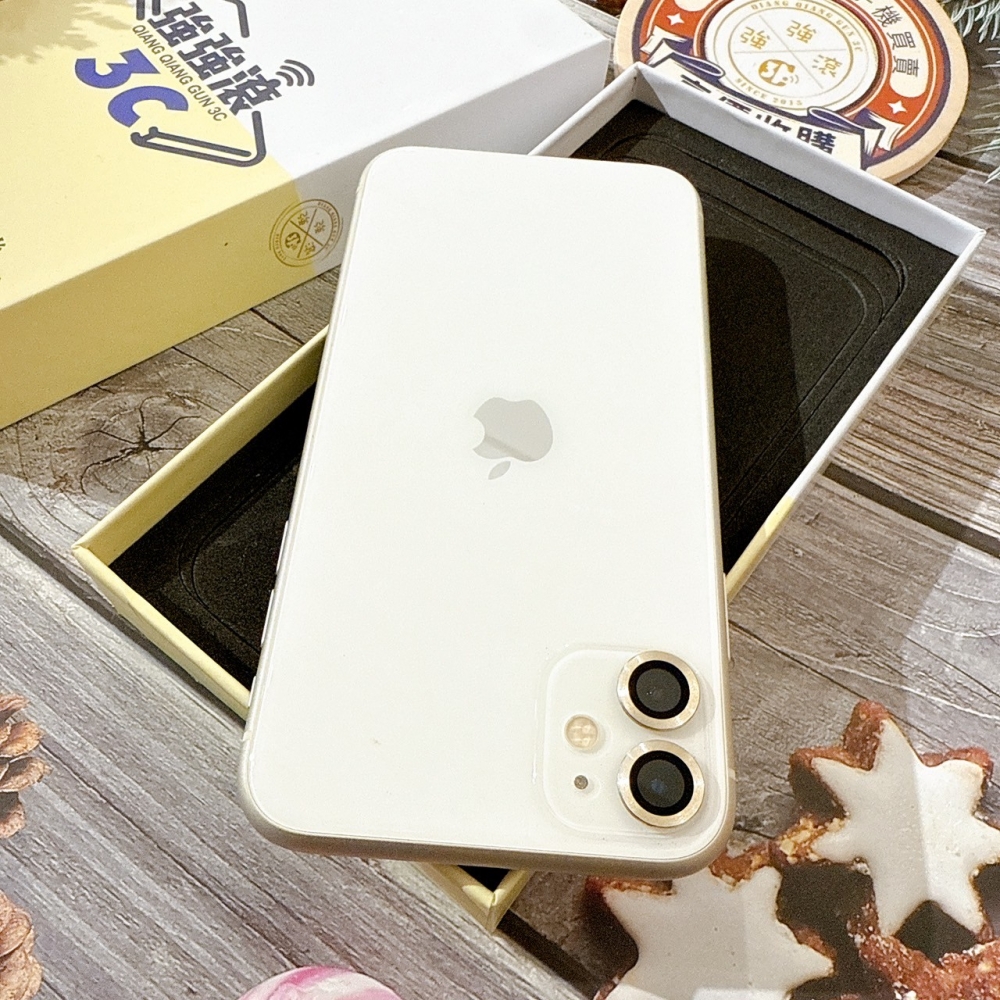 善化-二手 iPhone11 64G 白 #25451（店保90天）