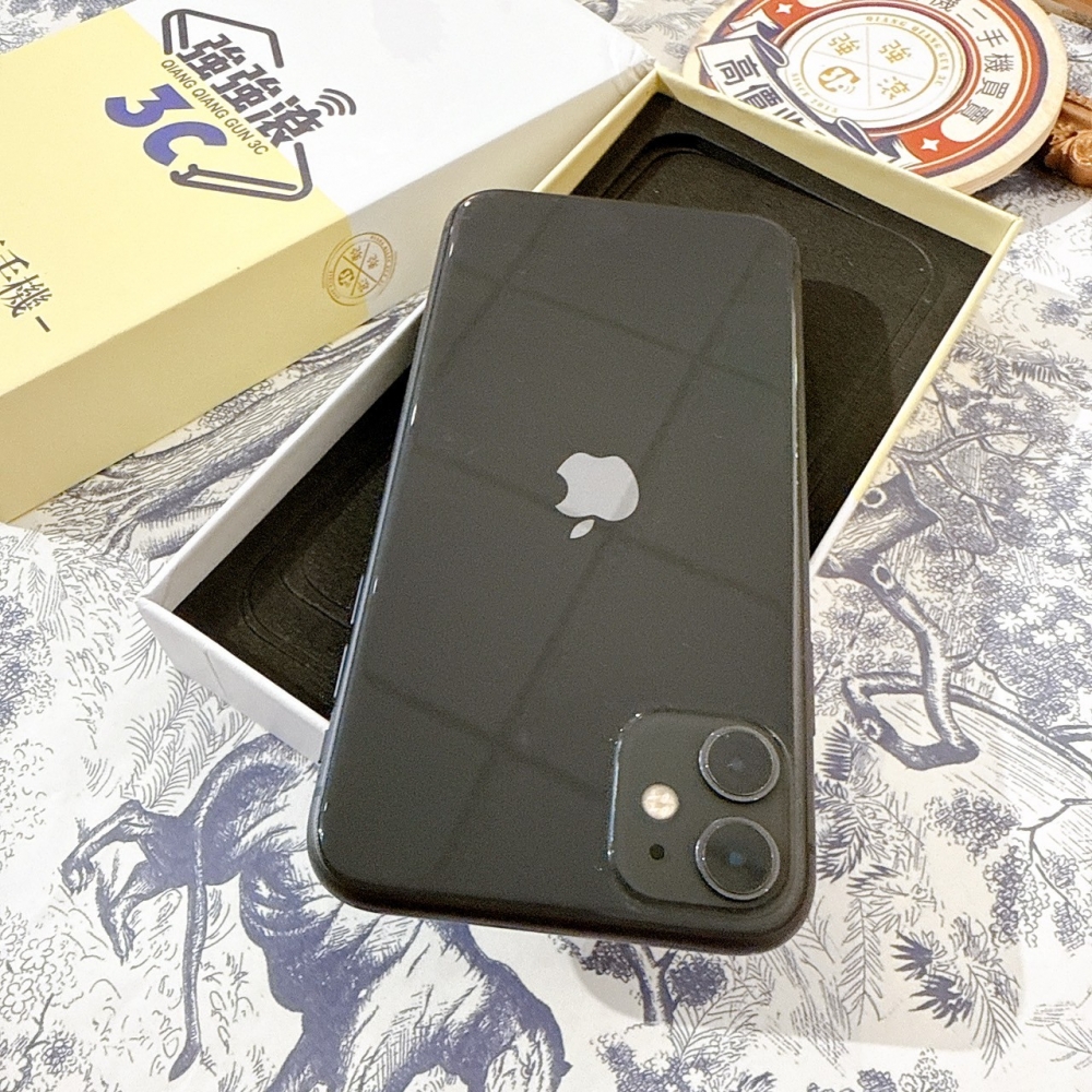 善化-二手 iPhone11 128G 黑 #90529（店保90天）
