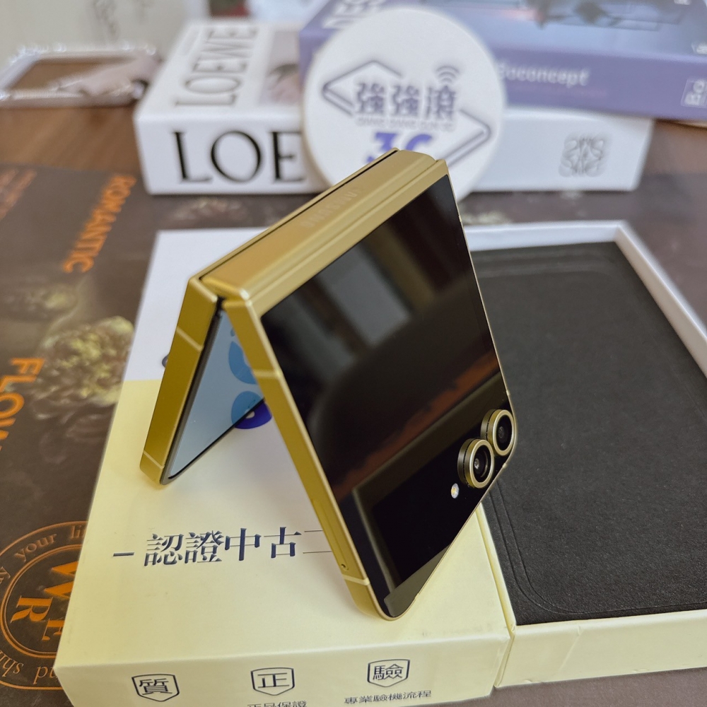 鹽行-二手Z flip 6 256g黃 #67370