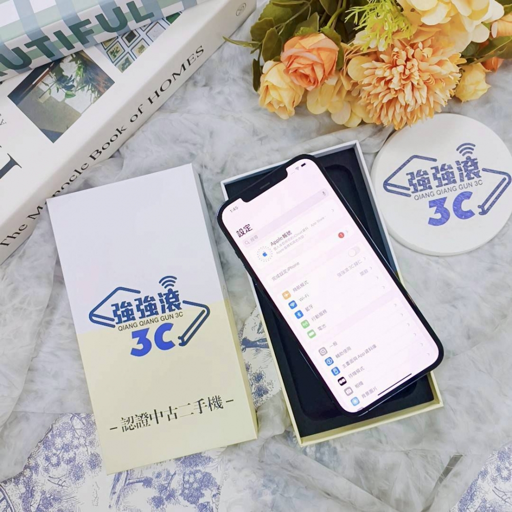 歸仁-二手 iPhone 12Promax 256GB藍色*12425（店保90天）