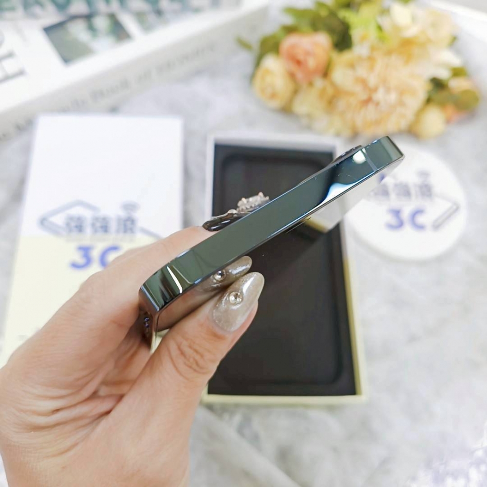 歸仁-二手 iPhone 12Promax 256GB藍色*12425（店保90天）