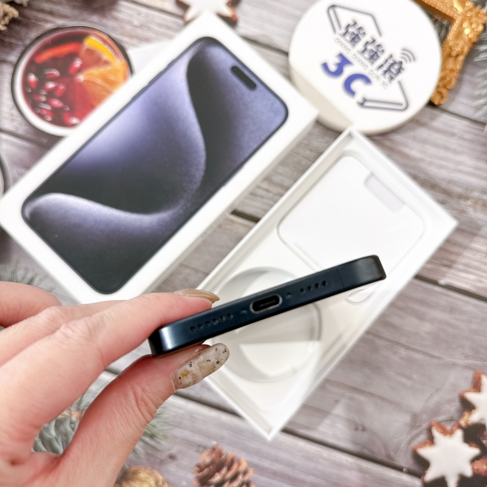 善化-二手 iPhone15Promax 256G 藍＃15665（獨家店保365天）