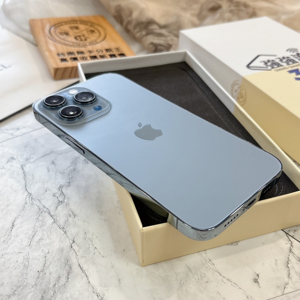 二手-IPhone13 Pro 256G 藍色*44488（獨家保固365天)