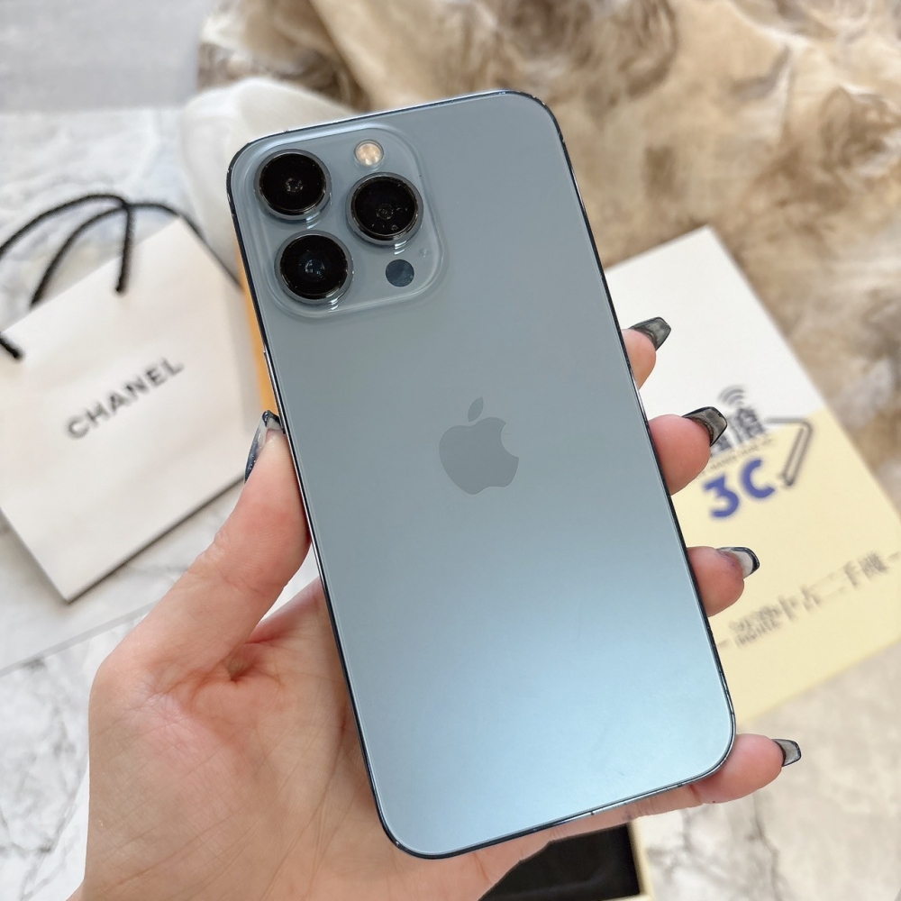 二手-IPhone13 Pro 256G 藍色*44488（獨家保固365天)