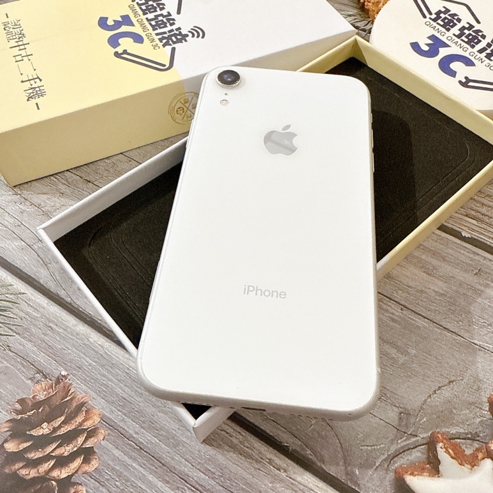 善化-iPhoneXR 128G 白#44372（店家保固30天）