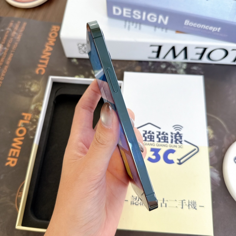 鹽行-二手 iPhone 12 Pro 128G 藍色 #54686(店保90天)