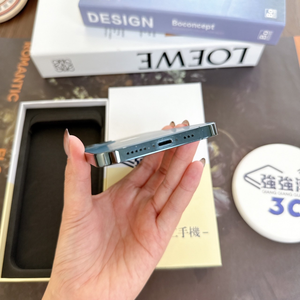 鹽行-二手 iPhone 12 Pro 128G 藍色 #54686(店保90天)