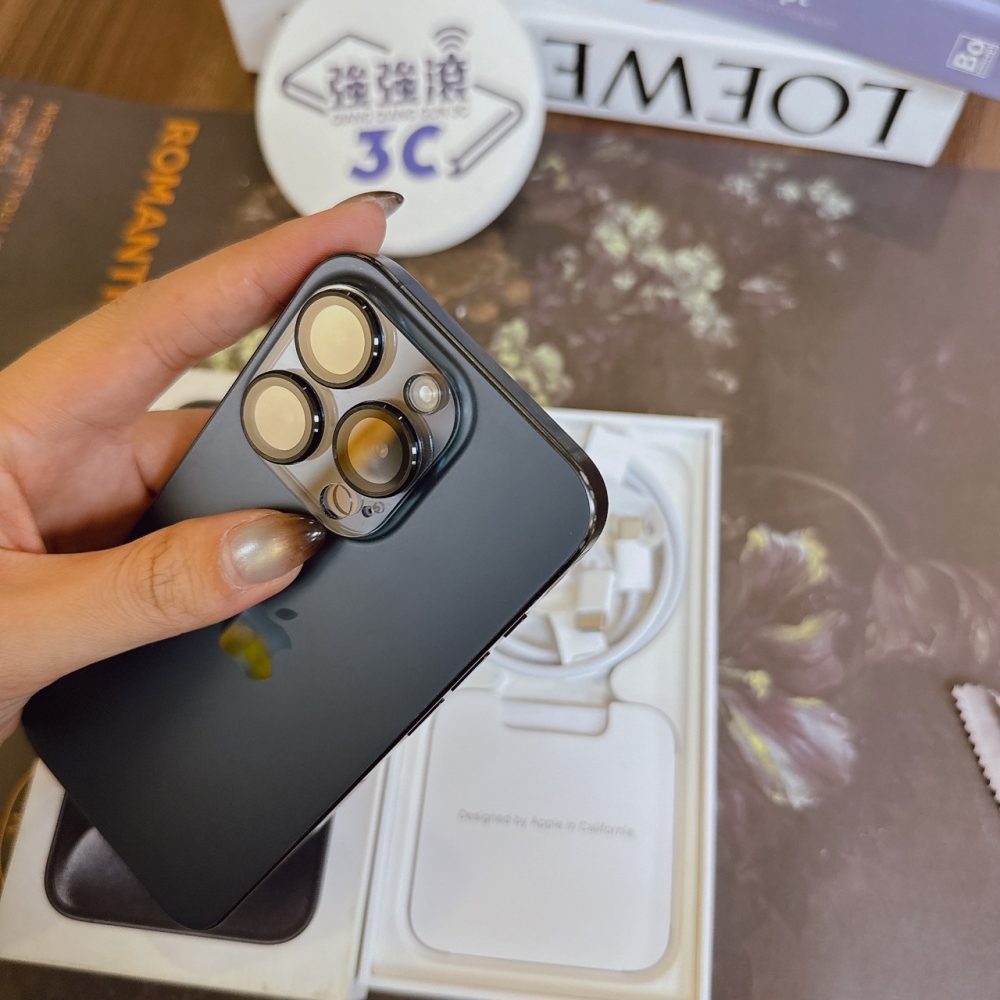 鹽行-二手 iPhone15Pro 128G 藍 #26935（獨家保固365天）