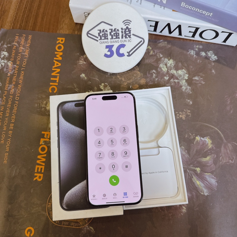 鹽行-二手 iPhone15Pro 256G 藍 #84966（獨家保固365天）