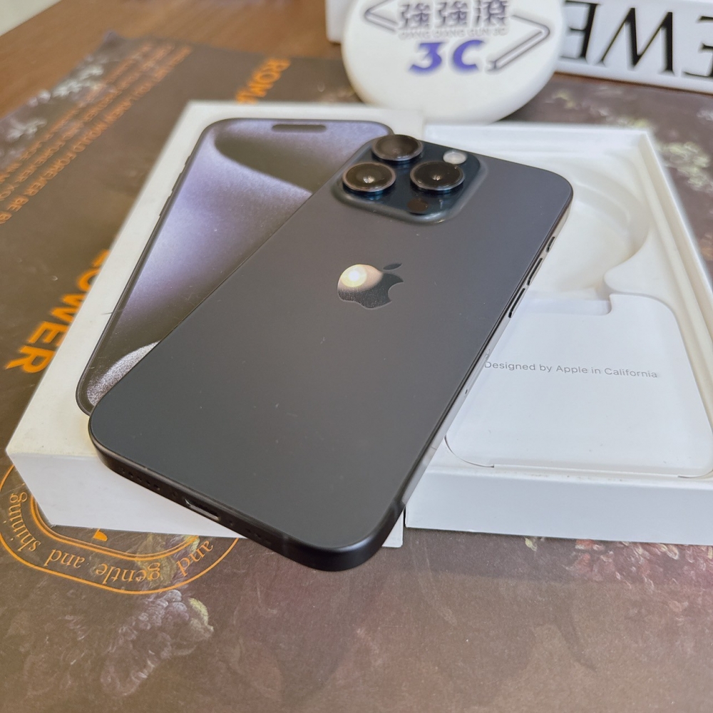 鹽行-二手 iPhone15Pro 256G 藍 #84966（獨家保固365天）