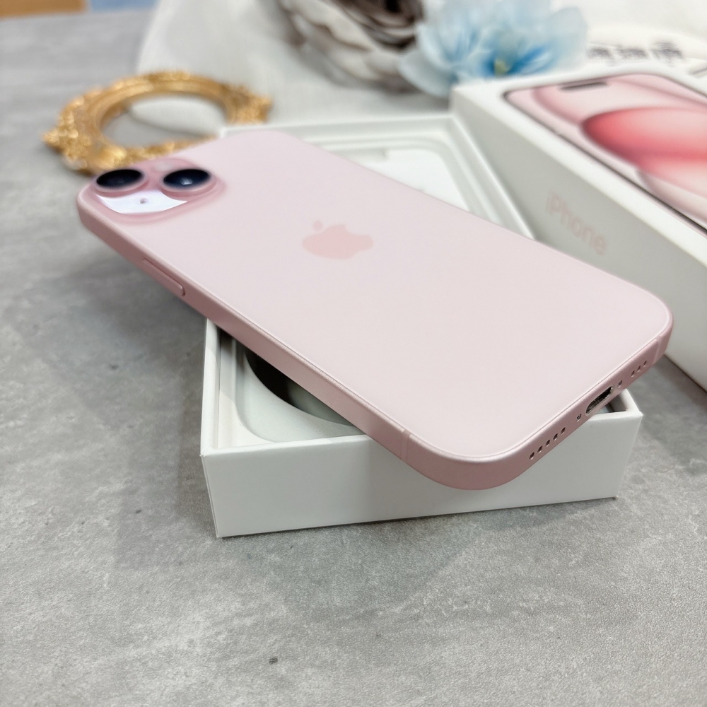 二手 iPhone15 128G 粉色 #73159（店家保固365天）