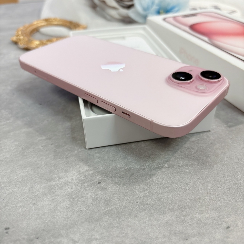二手 iPhone15 128G 粉色 #73159（店家保固365天）