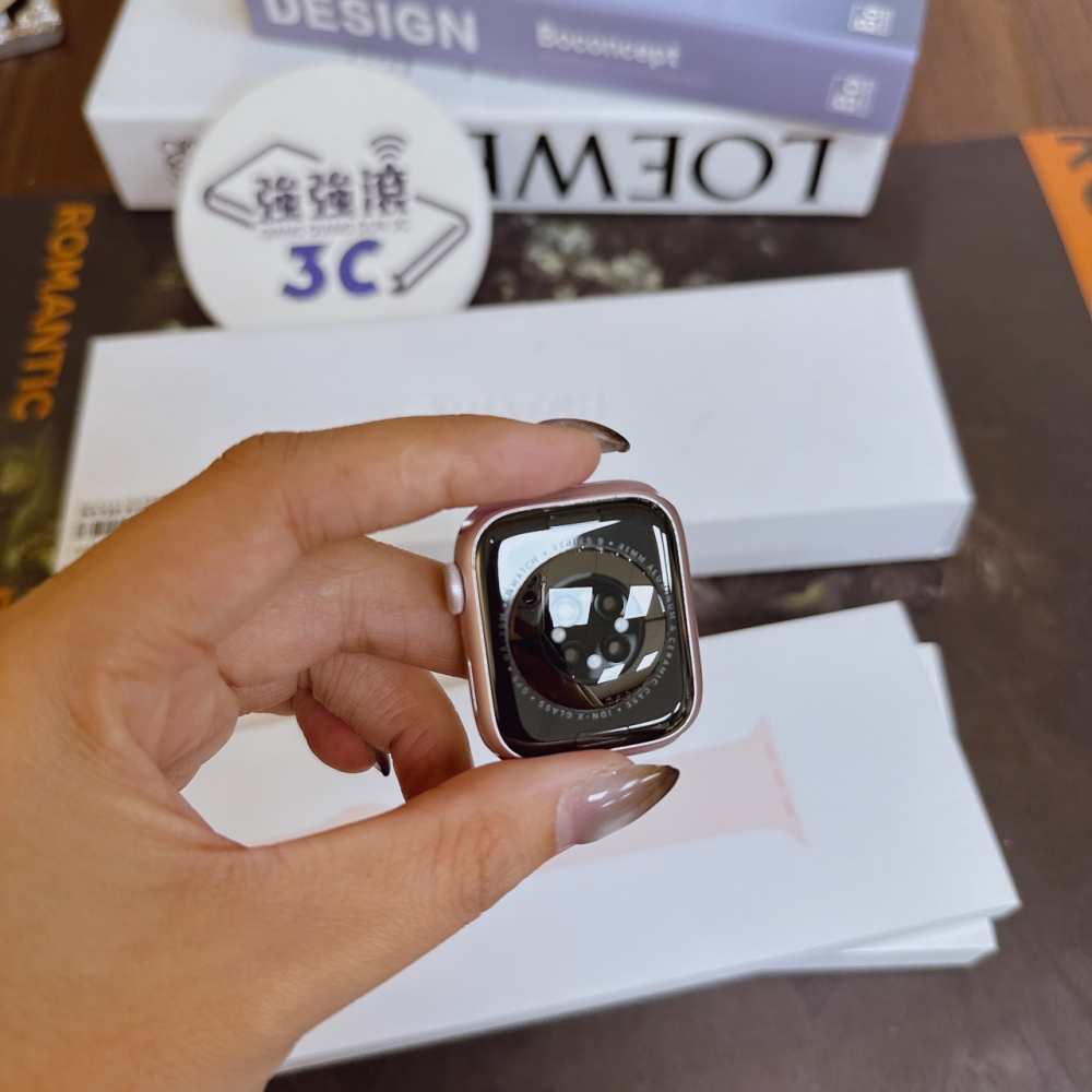 鹽行-二手APPLE Watch S9 41mm 粉色 #PF7X7（店保30天）
