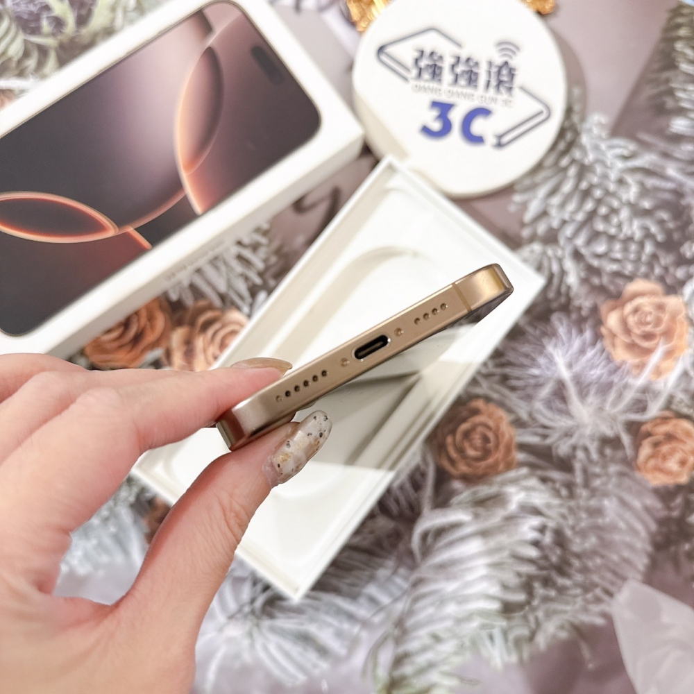 善化-二手iPhone16Pro Max 256G 金色 #78611（店保365天）