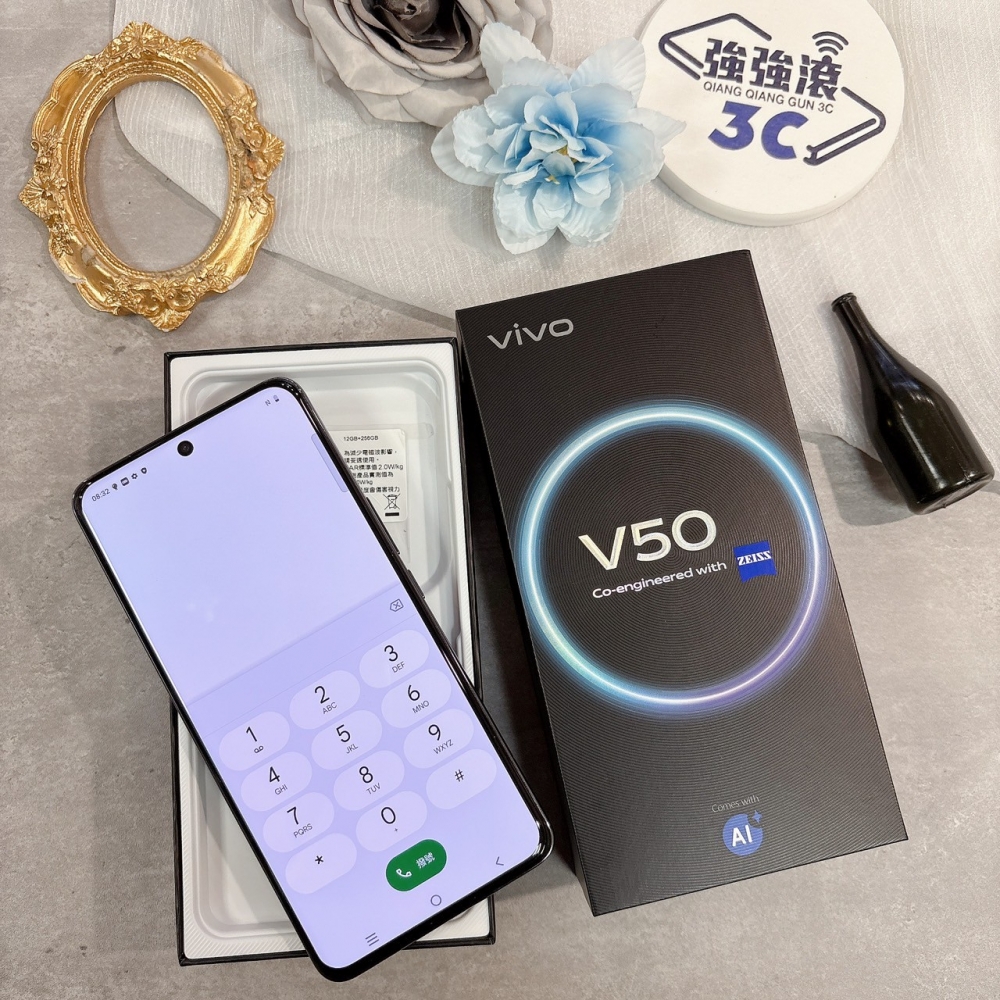 二手 vivo V50 12+256G 黑色*21619 (原廠保固內)