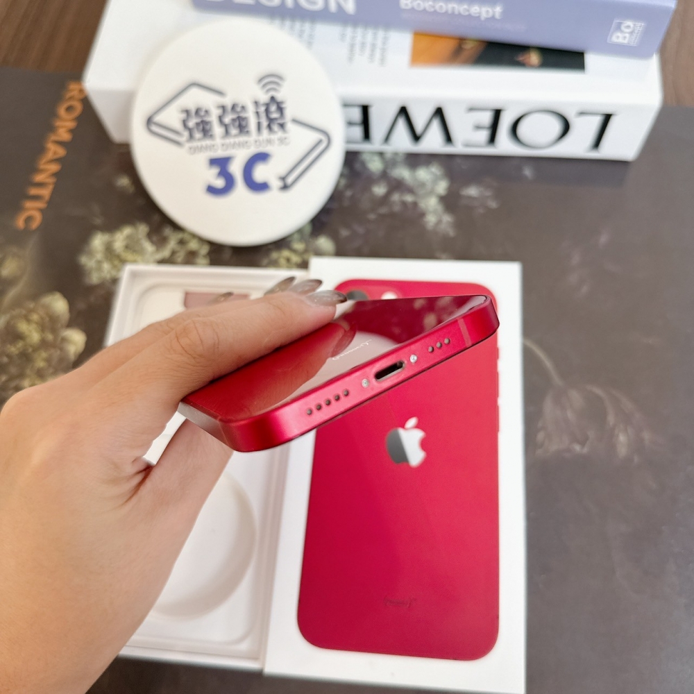 鹽行-二手iPhone 13 128G 紅色 #16248（店保365天）