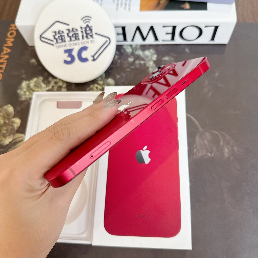 鹽行-二手iPhone 13 128G 紅色 #16248（店保365天）