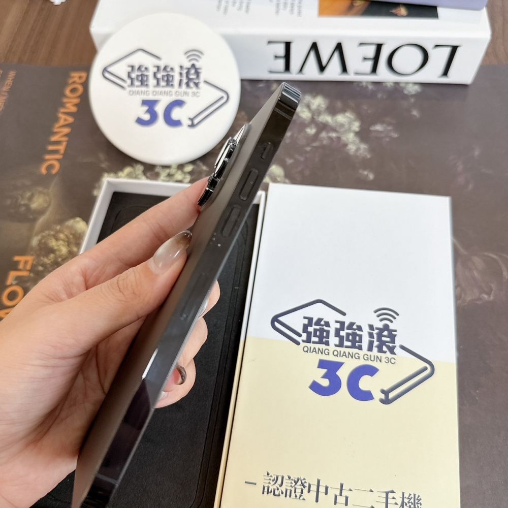 鹽行-二手 iPhone 14Pro Max 256G 黑色 #12646（店家保固365天）