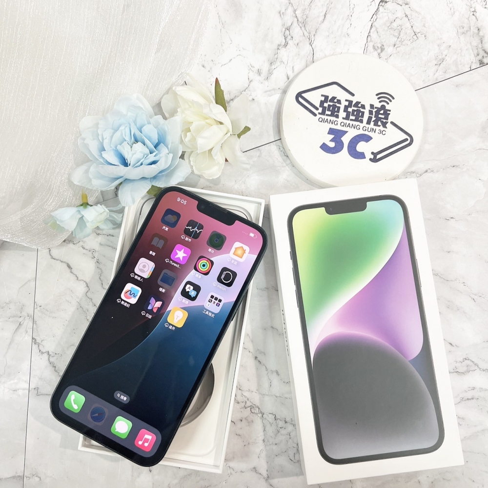 二手 iPhone14 Plus 128G 黑色 #46884（店家保固365天）