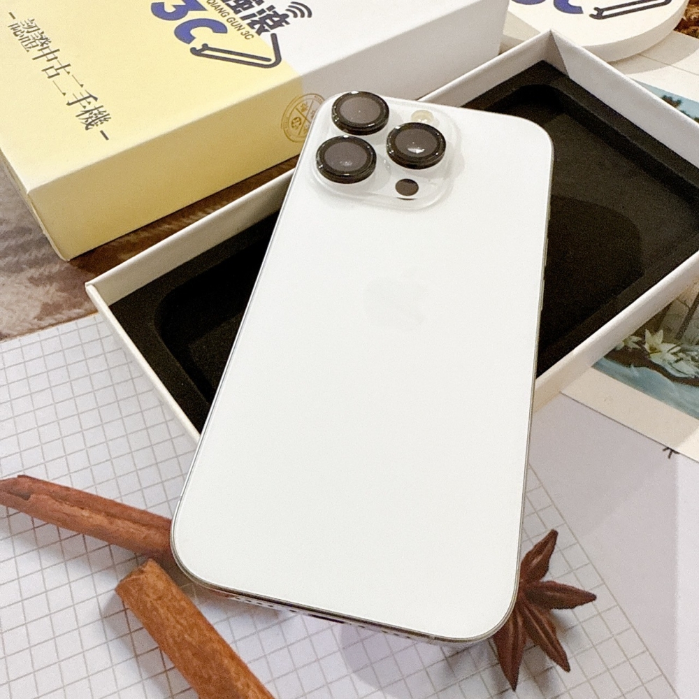 善化-二手iPhone16 Pro 128G 白色 #20731（店保365天）