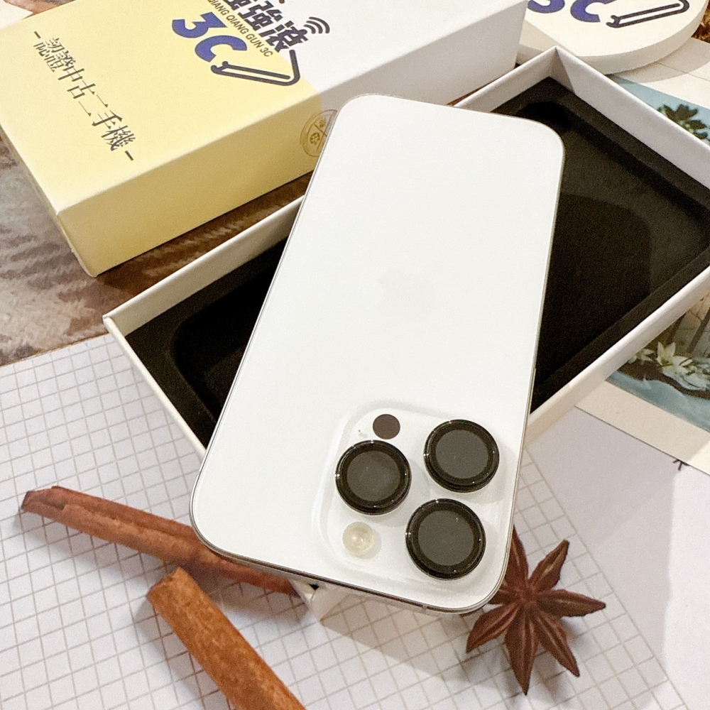 善化-二手iPhone16 Pro 128G 白色 #20731（店保365天）