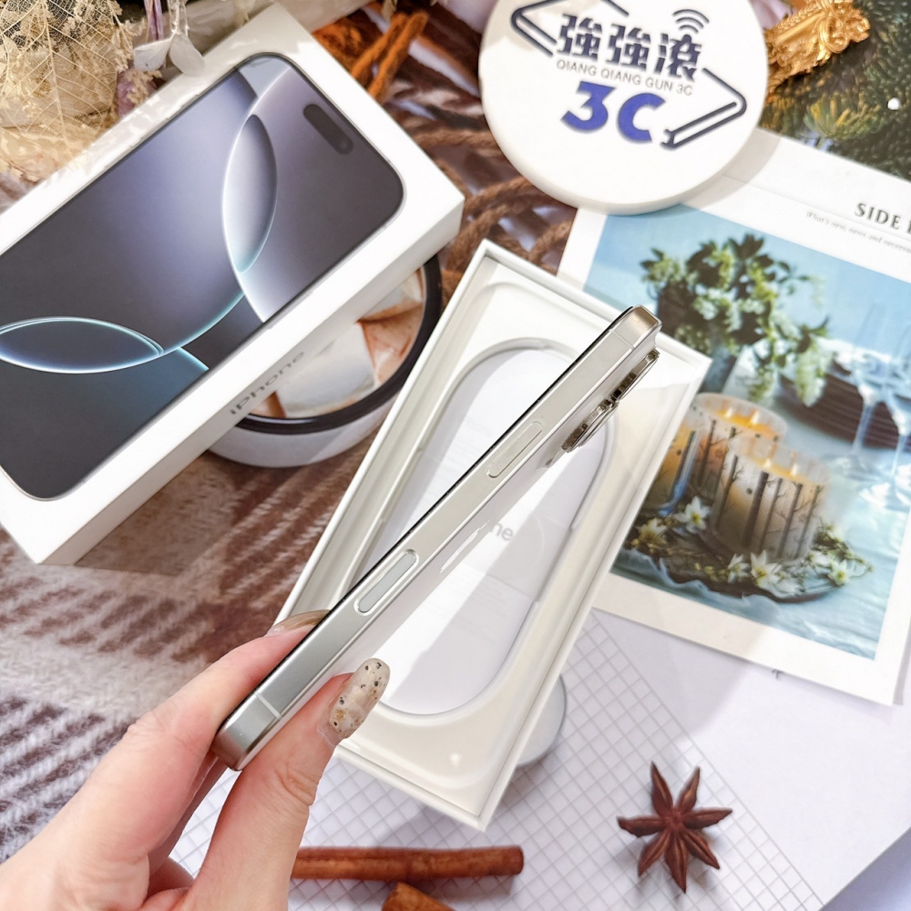 善化-二手iPhone16 Pro 128G 白色 #62321（店保365天）