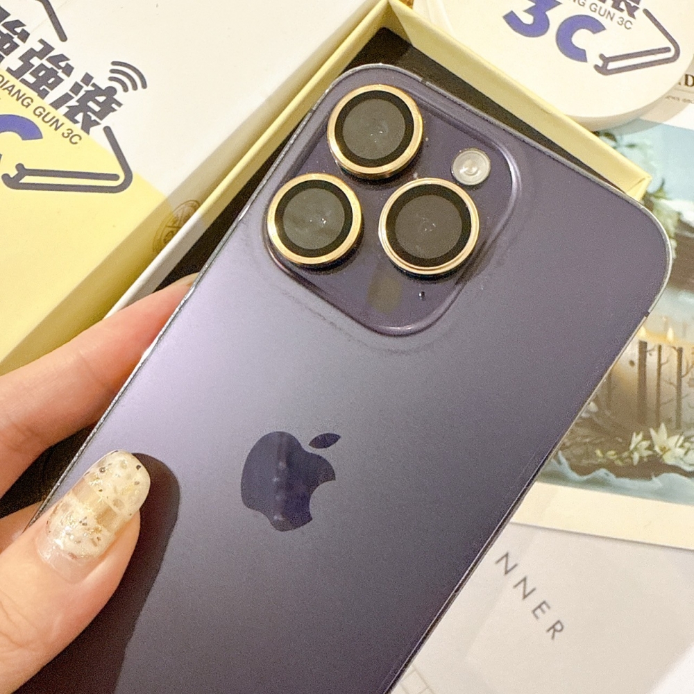  善化-二手iPhone14 Pro 256G 紫色 #95936（店保365天）
