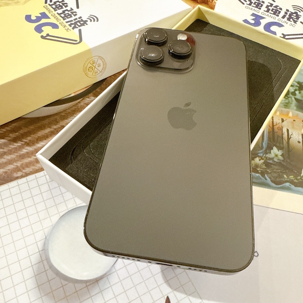 善化-二手iPhone14 Pro Max 256G 黑色 #25605（店保365天）