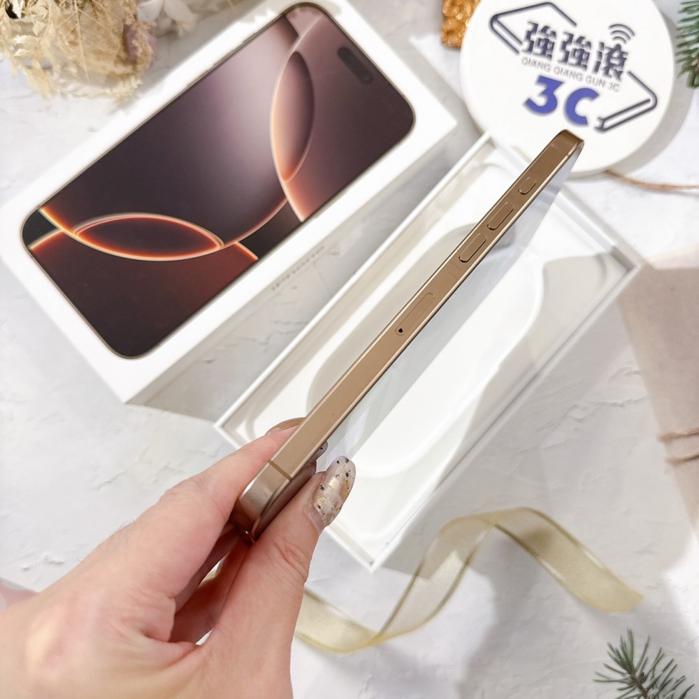 善化-二手iPhone16 Pro Max 256G 金色 #63467（店保365天）