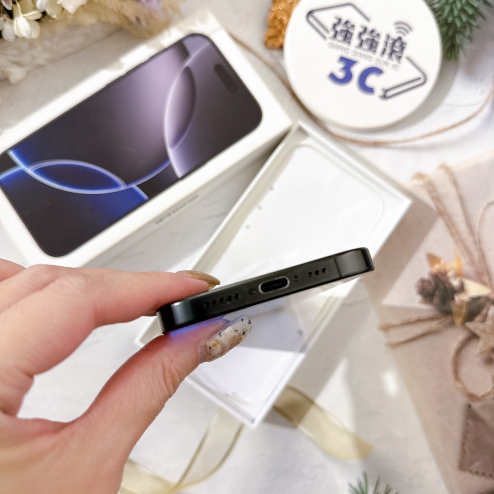 善化-二手iPhone16 Pro 256G 黑色 #56080（店保365天）